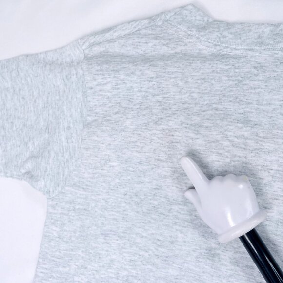 Vintage Dallas Texas Longhorn Embroidered Gray Short Sleeve T Shirt 6 - 8 - Picture 8 of 10